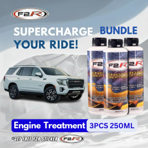 F2R Engine Treatment BUNDLE High Performance Additive OIl for Diesel and Gasoline With Sticker