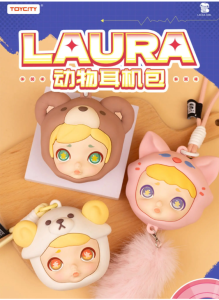 [SG Seller] Laura Animal Earphones Pack Blind Box Cute Pouch