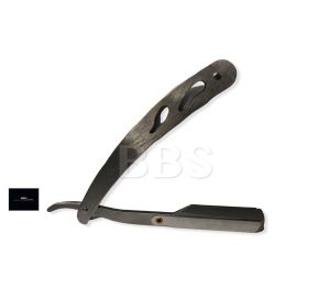 BBS Stainless Steel Straight Shaving Razor- Silver Labaha