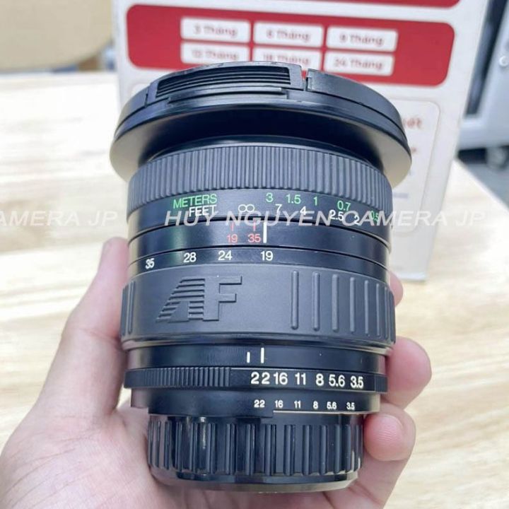 ỐNG KÍNH COSINA 19 35  AF-D góc siêu rộng cho máy ảnh Nikon Full Frame, xài tốt máy crop DX