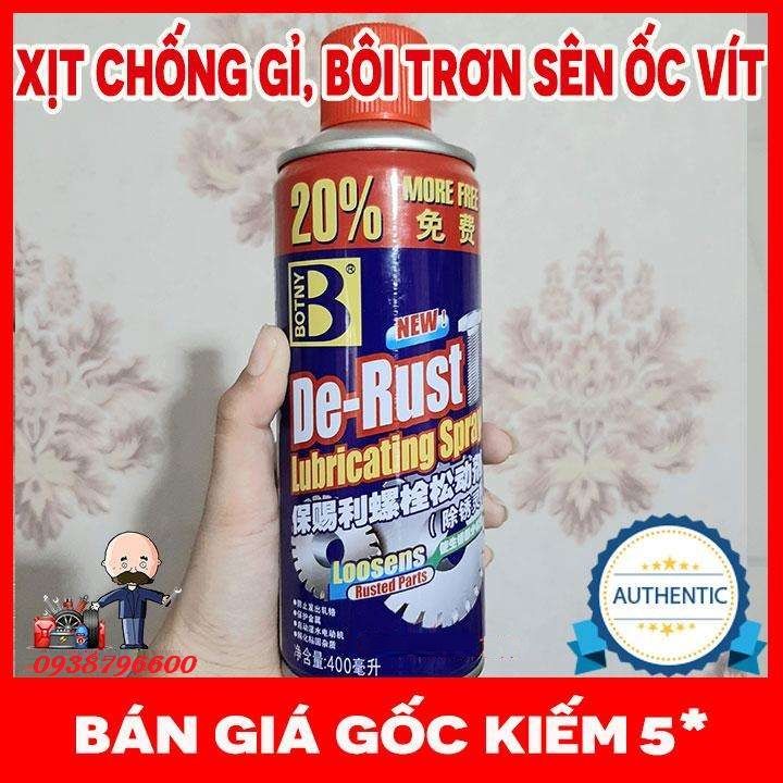 [HCM]CHAI XỊT CHỐNG HAN GỈ - BÔI TRƠN ỐC VÍT SÊN XE MÁY PT15XH