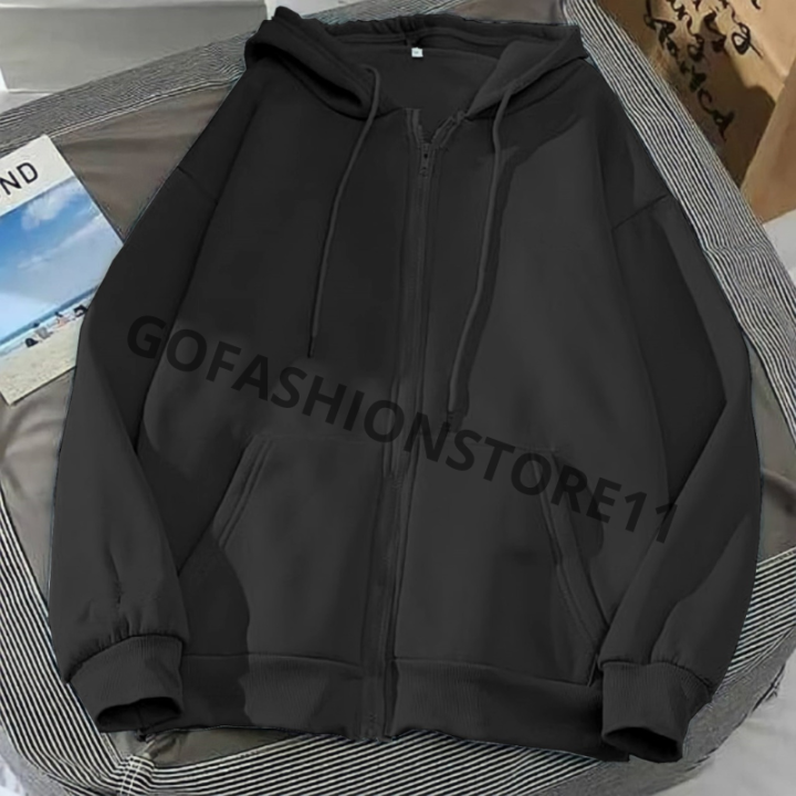 Jaket resleting polos wanita hitam size L XL XXL jaket zipper wanita jaket hoodie cewek hoodie resleting wanita polos hodie resleting wanita hoodie zipper wanita sweater wanita resleting depan suiter wanita korean style sweater wanita terbaru 2023 COD-GFR