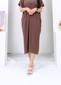 NAGITA LONG DRESS BAHAN CRINKLE PREMIUM TERLARIS | DRESS LONG SQUARE CRINKLE | DRESS CANTIK KEKINIAN | BAJU OOTD ALA SELEBGRAM