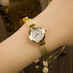 Watchyou Jam Tangan Wanita A0086 Small Quartz Small Disc Ladies Slim Band Fashion Watch