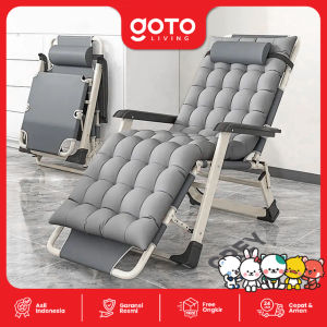 Goto Zila Folding Lazy Chair Kursi Lipat Tidur Santai Malas Portable