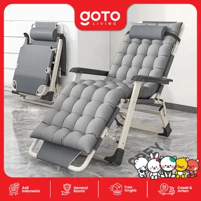 Goto Zila Folding Lazy Chair Kursi Lipat Tidur Santai Malas Portable