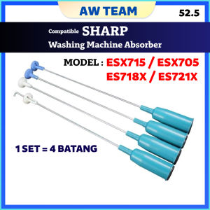 ESX715 ESX705 ES718X ES721X Compatible SHARP Washing Machine Absorber (DAMPER) Suspension Rod Anti Vibration