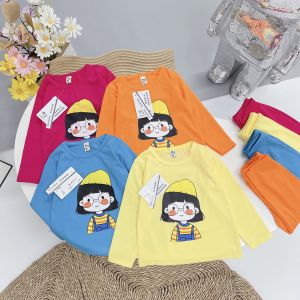 [HOTI] BỘ DÀI TAY MINKY MOM IN HÌNH BÉ GÁI CHẤT COTTON 4C MỀM MÁT SIÊU ĐÁNG YÊU CHO BÉ 8-18KG. VIDEO THẬT. BIBO BABY SHOP