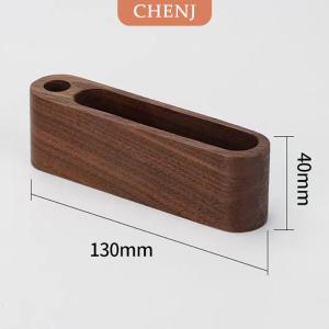 [COD] CHENJ ที่ใส่นามบัตรที่จัดระเบียบทำจากไม้นามบัตรนามบัตรที่ตั้งแสดงชื่อโต๊ะทำงานพร้อมช่องเสียบปากกาแผ่นบันทึกการ์ดที่เก็บบัตร