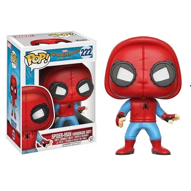 FUNKO POP #222 Marvel Spider Man Peter Parker Home Coming