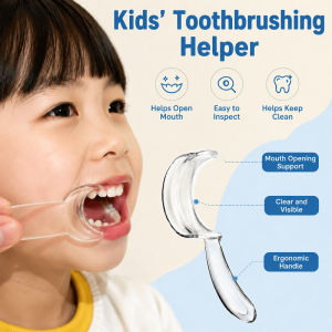 Toddler Toothbrush Trainer Kids Toothbrush Training Aid Children Teeth Cleaning Tool Oral Care Brush for Daily Brushing and Oral Hygiene