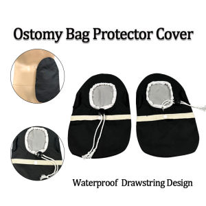 Waterproof Ostomy Bag Protector Cover Universal Reusable Wearable Ostomy Care Accessory Drawstring Desig