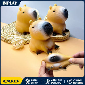 Cartoon Capybara Mochi Pinching Toy Squishy Toy Slow Rebound Decompression Toys Stress Release Hand Relax Gifts Stress-relieving Capybara Pinch Toy Funny Gift Decompression Quick Rebound Cute Squeeze Toy Lovely Soft Fidget Toys Children