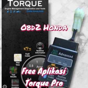 Scanner OBD2 Advance motor injeksi Honda dan Yamaha yang sudah support OBD2