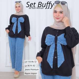SETELAN ROK DAN CELANA WANITA BUFFY UNTUK BERAT BADAN 50 SAMPAI 70 KG