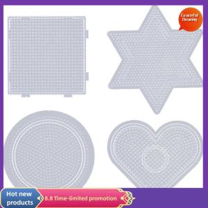 Graceful 5ประเภทเลือก2.6มิลลิเมตรลูกปัด perler แม่แบบ pegboard สำหรับ Hama ลูกปัดเครื่องมือ DIY การศึกษาปริศนา beadbond ของเล่น