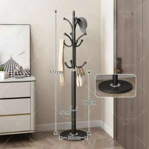 Sun🎀(พร้อมส่ง)ที่แขวนกระเป๋า สูท เสาแขวนหมวก กุญแจ เสาแขวนอเนกประสงค์ สไตล์คลาสสิก