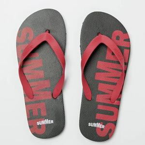 Summer MenS And WomenS Rubber Non-Slip 2025 Outdoor Korean Style Ins Flip-Flops Beach Shoes New Sandals