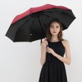 SKY PHIL Automatic uv super prevent UV black coated umbrella open/close windproof. 