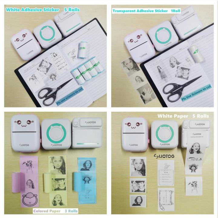 LIOTOG%20C19%20%20Smart%20Portable%20Bluetooth%20Thermal%20Printer%20Photo%20Printer%20Mini%20Printer%20Paper%20For%20Mini%20Printer%20Sticker%20For%20Portable%20Printer%20No-Ink-Required%20-%20Image%203