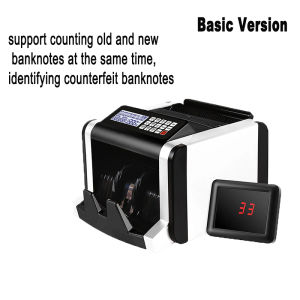 Money Counter Machine Money Detector Calculator With Money Detector Multi Currency Money Counting Machine Bill Counter Machine with UV/MG