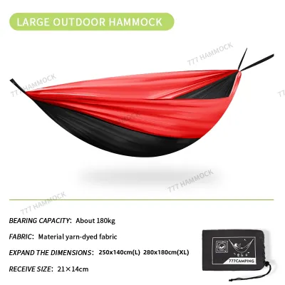 777 hammock Camping Hiking Hammock Duyan Double Outdoor Foldable Hammock Travel Hammock cocoon duyan for camping Millitary Duyan Hammock Camping Hiking Hammock Double Outdoor Foldable Hammock Travel Hammock