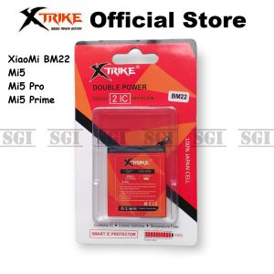 Baterai XTRIKE Double Power XiaoMi BM22 Mi5 Pro Prime Batre Batrai Battery Handphone HP Xiao Mi 5 BM 22