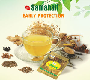 Samahan Ceylon Herbal Tea (10 Sachets) Natural Cold & Flu Remedy | 100% Herbal Tea | Free delivery | Immune boost tea | Prevention and Relief Of Common Cold And Cold Related Symptoms