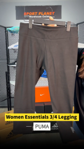 Puma Women Essentials 3/4 Legging Tracksuit Pant Seluar Perempuan (847205-01) Sport Planet 31-42