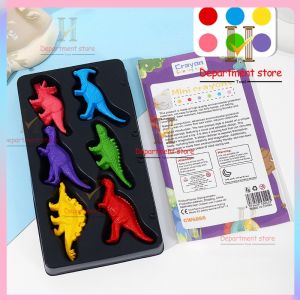 【COD】New cartoon shaped crayons Colors Plastic Crayons for Kids Washable Crayons Painting Kit with Box Non-Toxic Easy to Hold Crayons for Toddlers Babies Coloring Art Supplies for Kids Christmas Birthday Gift