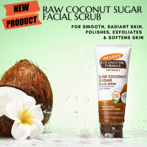 Palmers Raw Coconut Sugar Facial Scrub 90g