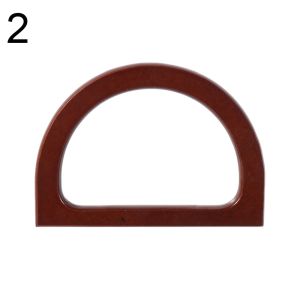 ★COD+IN STOCK+Chuyển phát nhanh★ Thiên nhiên Hình O / D Túi ví Quai túi Thay thế Túi xách Tay cầm tote Tay cầm túi bằng gỗ