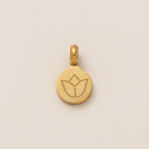 Jinhuokou furnace series spot pendant necklace chain 18K basic vacuum plating DIY plant Daquan stainless steel h2609