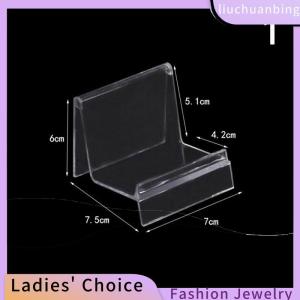 [COD] liuchuanbing Jewellery Transparent Acrylic Display Shelf Glasses Cell phone ewellery Display Stand