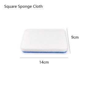 MILDGLOW 180° Adjustable Tank Sponge Cleaning Brush Super Long Handle Double-Sided Aquarium Clean Brush  Window Algae Aquarium Fish Cleaner