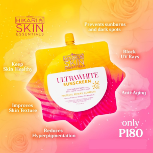 【BUY 1 TAKE 1】Cocosiliya HIKARI SKIN ULTRAWHITE SUNSCREEN UVA/UVB SPF50 PA ++++ 50mL