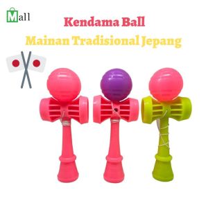 JK4 - Mainan Anak Tradisional Jepang Bola Tangan Kendama Bahan Plastik