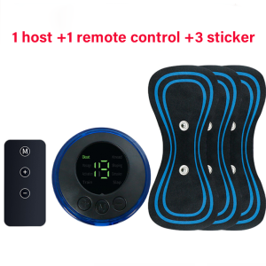 CCW Portable LCD Display EMS Neck Stretcher Electric Massager 8 Mode Cervical Massage Patch Pulse Muscle Stimulator Relief Pain