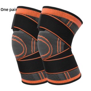 Guoftstars 1 đôi nam bảo vệ đầu gối thể thao áp lực đầu gối đàn hồi hỗ trợ thiết bị tập thể dục đầu gối nén tay áo