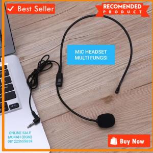 G511 original mic headset bando mik karaoke klip ori portable mikrophone meeting jek 3.5mm microphon