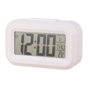 Bright Backlits Digital Alarm Clock Large Display With Calendar Temperature For Bedroom Elderly Kids