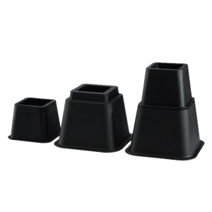 เฟอร์นิเจอร์พลาสติกพื้นไม่ลื่นที่คลุมเท้าลดเสียงรบกวนติดตั้งง่ายสำหรับพรมไม้เนื้อแข็ง