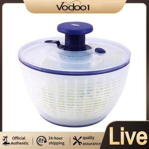 Multi-Purpose Kitchen Drain Basket with Cover for Washing Fruits Vegetables and Draining Excess Water