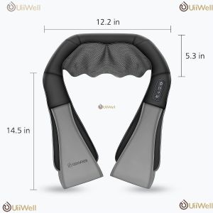 Massager of neck, kneading, เครื่องนวดไหล่ไฟฟ้า รับประกัน 2600 mAh หมอนยางนวดคอ Xiaomi Leravan LEFAN LF Wireless WARM สำหรับสุขภาพ