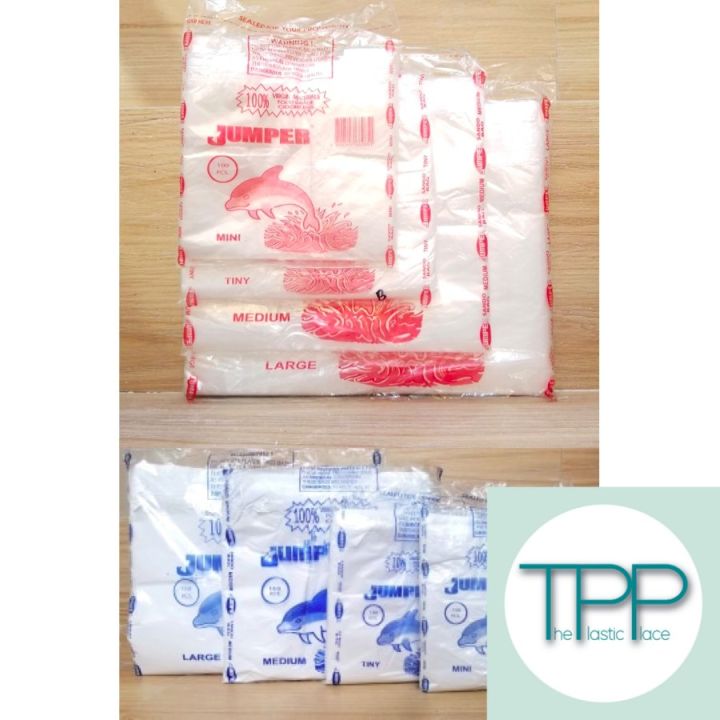 Plastic Sando Bag Jumper White Clear Mini Tiny Medium Large  APPROX. 100 Pcs/Pack - ThePlasticPlace