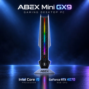 ABEX Mini GX9 | Gaming Desktop | Nvidia RTX4070 | i9 Processor | 32GB RAM | 1TB SSD | SG Local Brand