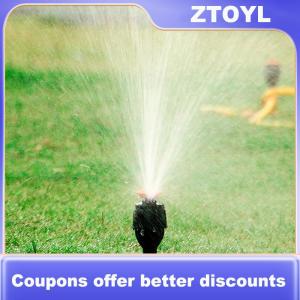 【ZTOYL】 Nozzle 360 Degree Rotating Automatic Sprinkler For Garden Large Area Lawn Landscaping Agricultural Irrigation And Spraying