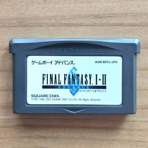 Final Fantasy I+II : ตลับเกม ไฟนอล แฟนตาซี 1+2 สำหรับเครื่อง GBA {มือสอง} ตลับแท้ ภาษาญี่ปุ่น