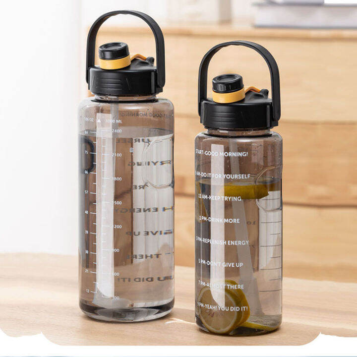 1100150020003000ml Leak Proof Sports Water Bottle Portable Large Capacity Food Grade Water 1677