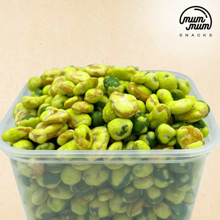 Wasabi Mix Beans (Broad Bean & Green Peas) Lazada